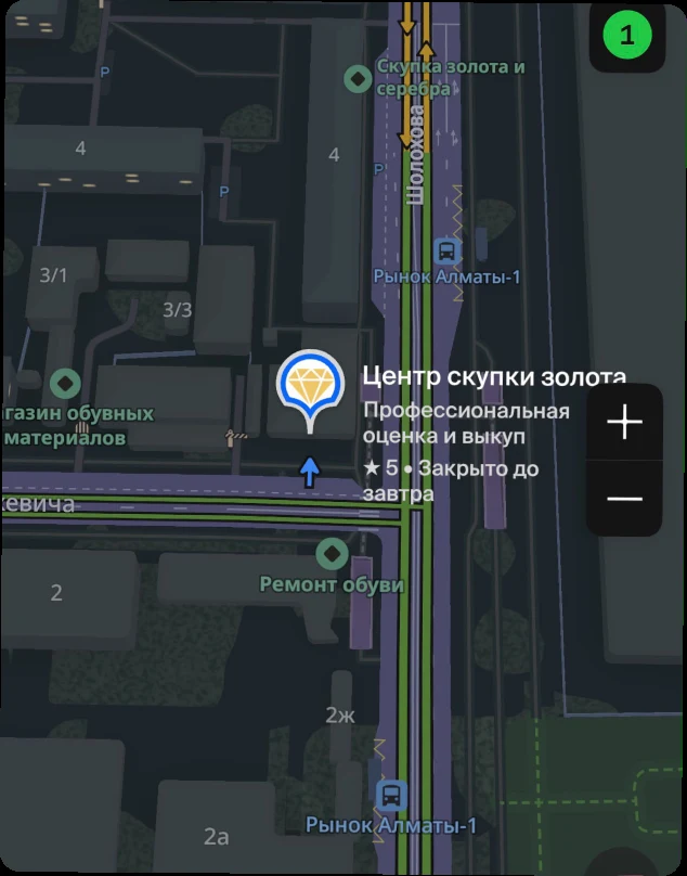 Карта — ул. Шолохова 4а